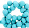 Sadingo Acrylperlen Set Blau | 6mm 600 Stück Aqua Blau, Kunststoffperlen zum Perlenweben, DIY-Perlen Stretch Armbänder selber basteln
