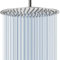 Cabezal de Ducha Lluvia Grande de 40.5cm, Voolan Cabezal de Ducha Circular de Alta Presión de Acero Inoxidable 304 Ducha Cómoda a Baja Presión de Agua Instalación en Pared o Techo (Cromo)