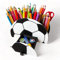 KAJAWIS Organizer für Buntstifte Schreibtisch-Organizer für Kinder ECO Fußball groß für einen Fußballer (Football_org)