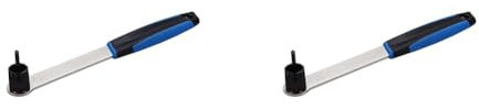 BBB Cycling LockOut Zahnkranzabzieher Shimano-kompatibel Entfernt Kassetten-Verschlussringe und Center-Lock-Scheibenbremsnabensystemen BTL-12S, Schwarz-silber (Packung mit 2)