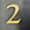 6,6 cm massiver Messingaufkleber, englische Buchstaben, Metall-Alphabet-Buchstaben, Ornament, Wandaufkleber, selbstklebende Buchstaben und Zahlen, Hausadressschilder, Türnummern, Buchstaben,