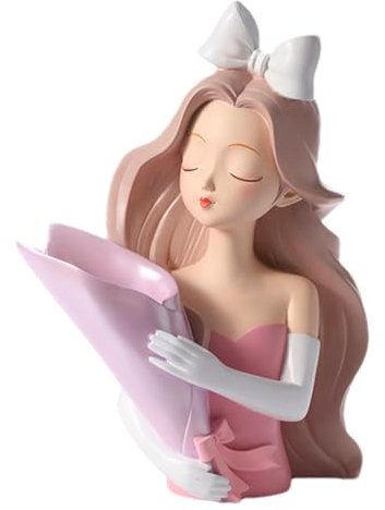 Ästhetische Blumenvase | Figur Mädchen aus Harz | Vase für Statue weiblich, Skulptur Halter für Mädchen, Figuren für Mädchen Blumenvase Blumenvase Statue Halter weiblich für Skulptur Blumen für ornam