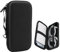 Power Bank Case Shockproof Carrying Case Travel Cable Organiser Hard Drive Case Travel Bags Organiser EVA Tech Pouch Multifunctional Cable Bag for Electronics Travelling Essentials Accessories