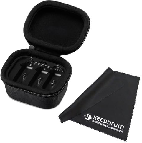 Rode Charge Case + für Wireless GO Gen 3 mit keepdrum Mikrofasertuch