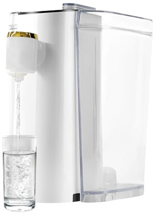 iFCOW Instant Hot Water Dispenser Desktop Water Boiler with 1.2L Water Tank, Fast Heating Function Electric Kettles with 5 Gear Temperatures and 2 Volume Settings