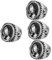 RVHAOODI Gebetsringe die Ring -Vintage Ringe Ring Schmuck Personalisierte Ringe Herren Ringe Mode Finger Ringe Herren Mode Ringe Ring für Männer Gebet Hände Ringringe für Männer Edelstahl