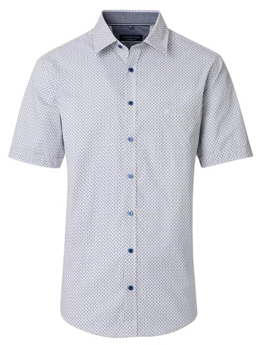 CASAMODA Freizeithemd Kurzarm Print Comfort Fit
