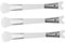 SMASOLO 3 Pièces Pinceau à Blush et Contour Double Extrémité Ensemble de Brossettes et Portables U Shaped pour Sculptage
