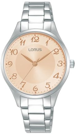 Lorus Women’s Rose Gold Tone ‘Italic Numerals’ Watch RG269VX9