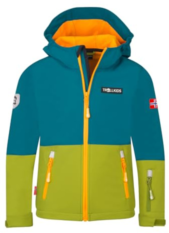 Trollkids Kids Skjorta Jacket 140, pear Green