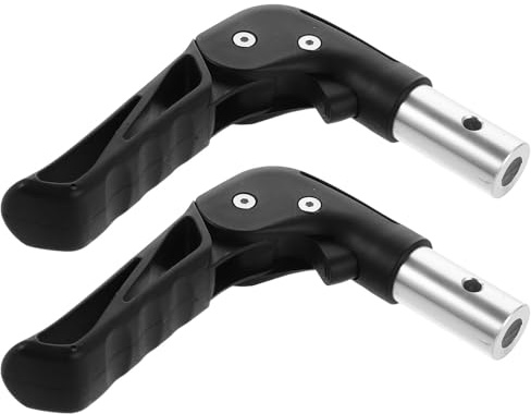 VICASKY Rutschfeste Rollstuhlgriffhülle aus Kunststoff und Metall mit Klappbarer Struktur und Ergonomischem Design für 22mm Lenker für Täglichen Gebrauch
