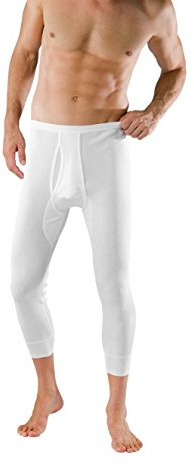 Schiesser Doppelripp 3/4 Unterhosen 3er Pack white