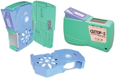 Dönges Reinigungskassette Cletop-S Typ A für LWL-Stecker (blau)