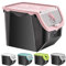 ORION GROUP Recipiente de plástico, 12 l, para verduras, frutas, cebollas, patatas (rosa)