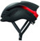 ABUS Rennradhelm GameChanger - Aerodynamischer Fahrradhelm mit optimalen Ventilationseigenschaften für Damen und Herren - Schwarz/Rot, Größe L