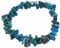 Lebensquelle Plus Chrysokoll Splitterarmband | Handgefertigtes Elastisches Stretch Splitter Armband | Echter natürlicher Edelstein (Chrysokoll)
