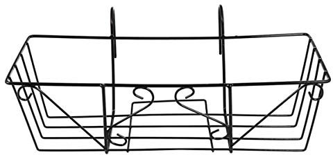 Cabilock Étagère Suspendue pour Fleurs Métal Support De Fleurs Carré pour Balcon pour Plantes Installation Facile sur Rebords De Fenêtre