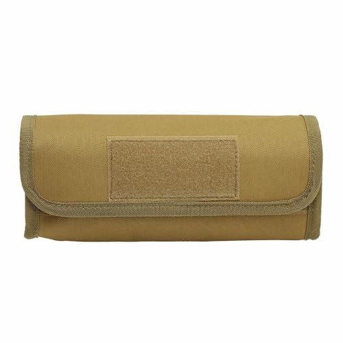 18 Supporti per Conchiglie, Supporto Tattico per Cartucce, Supporto per Cartucce Militari 12 / 20GA Porta Munizioni per Caccia All'aperto (Tan)