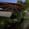 Netagon Garden Outdoor Waterproof Warm White 72 LED Parasol Umbrella Lighting Fairy String Lights with Timer Function