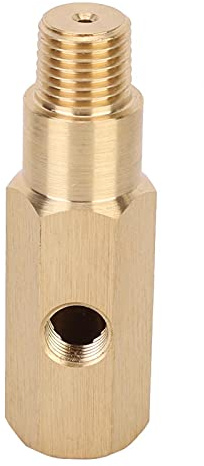 Öldruckmesser-Adapter, T-Stück-Sender, 1/4 NPT Messing-T-Stück-Sender passend für Falcon BA BF FG - 4.0 und