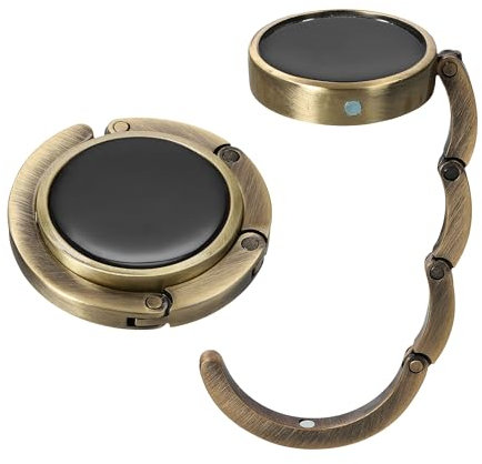 kwmobile Ganchos de Bolso para Mesa - 2X Colgador portátil con Gancho para Abrigos Bolsos Paraguas MAX. 3 kg