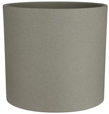 MICA Decorations Era Blumentopf, rund, L, grüner Sand-h31 x 32,5 cm, für Blumen und Pflanzen, Mehrfarbig, einzigartig