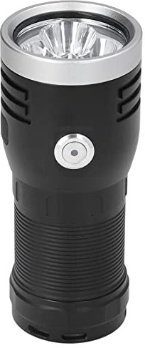 P50 10000LM USB-Taschenlampe 3LED Langstrecken-Taschenlampe Stufenlos Dimmbar Wasserdichte Taschenlampe für Outdoor-Abenteuerreisen Wandern Camping Notfall