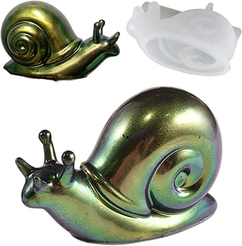 DHliIQQ Stampi per animali in resina 3D rana stampo in silicone lucertola resina epossidica stampo per colata di lumache per decorazione da tavolo da appendere alla parete