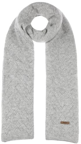 Barts W Bridgey Scarf Grau - Bequemer warmer Damen Strickschal, Größe One Size - Farbe Heather Grey