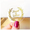 Hochzeitsaufkleber Sticker Personalisiert,Personalisiert Hochzeit Aufkleber, Mit Namen Und Datum Sticker Für Hochzeit Gastgeschenk Taufe Kommunion Geburtstag Feste (A,2.5CM)
