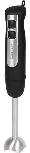 Avilia Frullatore a Immersione 800W - Minipimer Immersione Nero con Lama in Acciaio Inox | Massima Potenza e Affidabilità per Preparazioni Perfette