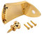 ibasenice 1set Metal Mandolin Tailpiece Screws String Replacement for Arched Top Mandolins Easy String Changes Stylish Design Essential Accessory for Musicians