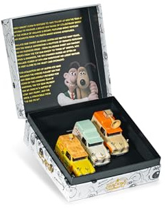 Wallace & Gromit Austin A35 Lieferwagen-Sammlung, Cheese Please!, Top Bun, Spick & Spanmobile