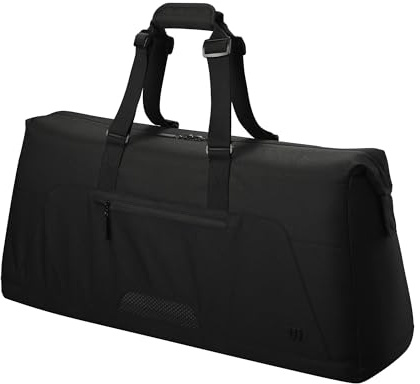 Wilson 2024 Lifestyle Tennisschlägertasche, Platz für bis zu 4 Schläger, Schwarz