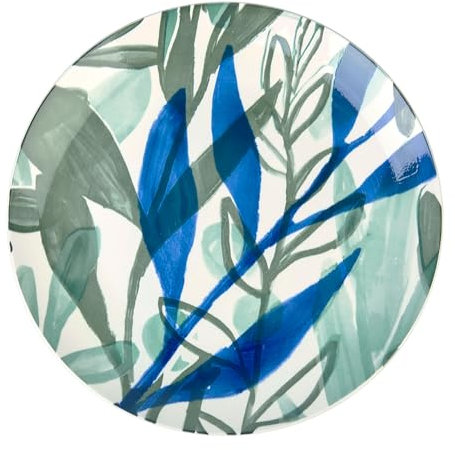 Assiette plate Porcelaine Gamme KALAMATA Ø 26.5 cm Coloris Bleu-noir