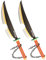 LQZJG Anime Bambus Schwert Cosplay Schwert,Uzui Tengen Schwert Katana 78cm/30,9 Zoll