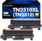 TN2510XL TN2510 Toner Mit Chip Kompatibel für Brother TN-2510XL TN-2510 XL für HL-L2400DW MFC-L2835DW HL-L2400DWE DCP-L2620DW MFC-L2800DW DCP-L2627DW DCP-L2660DW TN 2510XL 2510 2 Schwarz