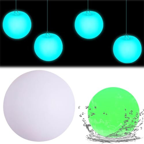 LYEAA LED boule lumineuse veilleuse télécommande piscine boule lumineuse (1 PC)