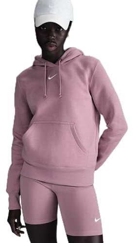 Nike Phnx Fleece Std Felpa con Cappuccio da Donna Elemental Pink/Sail L