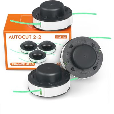 Rigshru Rasentrimmer Ersatzspule für Stihl AutoCut 2-2 FSA 56, 3 Stück