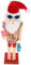 PRETYZOOM Casse-Noisette Hawaïen marionnette Casse-Noisette décorations de noël Casse-Noisette de Noel Original Figurine Casse-Noisette Statue de Casse-Noisette Chiffon