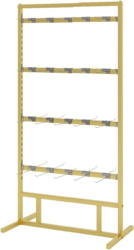Scaffale di esposizione dell'abbigliamento dorato per le casse del telefono della biancheria intima dei calzini della biancheria intima & AccessoriesHigh Capacity Retail Stand con il supporto durevole