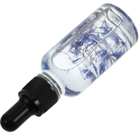 DOITOOL Ätherisches Rosenöl 100% Natürliches Pflanzenextrakt in Glasflasche mit Frischem Blumigem Duft zur Entspannung und Hautpflege bei Beauty Routine und Haarbehandlung