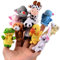 Gearmax 10 Verschiedene Arten von Fingerpuppen in Tierform.