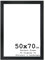 Black 50 x 70cm Poster Frame - Large Wall Photo Frame