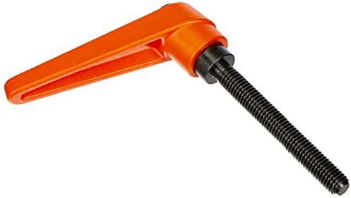 HALDER 24400.0391 - Palanca de sujeción ajustable, color naranja, d1 = 18 mm / d2 = M8 / l1 = 63 mm