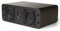 Micca OoO Enceinte d'étagère centrale avec woofers de 7,6 cm et tweeter en soie (noyer foncé, chacun)