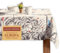 Maison d' Hermine Amazonia Nappe en 100% Coton pour Table de Cuisine Salle à Manger décoration de Table fête Mariage, fête mères Mariage, fête mères Thanksgiving Noël (Rectangle, 140cm x 180cm)