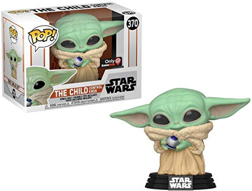 Funko POP! 48905 Star Wars Mandalorian The Child with Control Knob Exclusive Special Edition #370