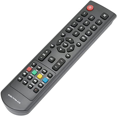 ALLIMITY GCBLTV70A-C35 Sostituzione del Telecomando per DEXP SABA SA24S40 SA32S40 SA40S50 SA49S50 SA50S50 LED32GRG5CT LD40BC17S LED40GRE1070IE(T) SA32B42 LE32PV18 SA32B45 LE40PV18 SA32B46 SA32B40
